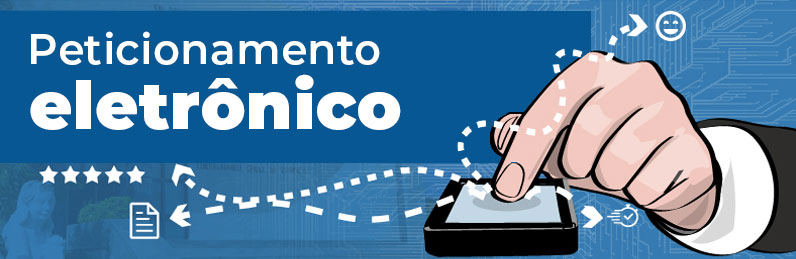 Banner com link para Peticionamento Eletrônico da Corregedoria