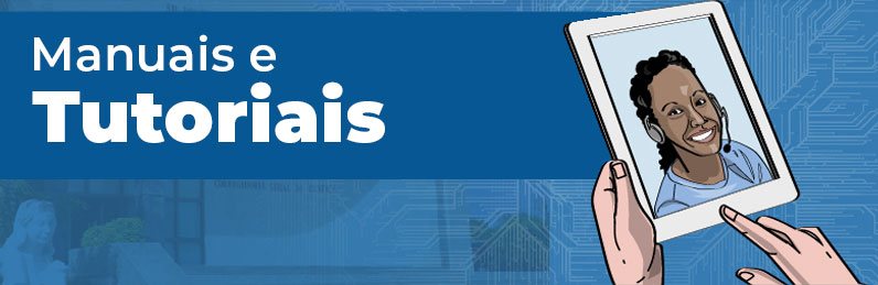 Banner para Manuais e Tutoriais sobre a Corregedoria