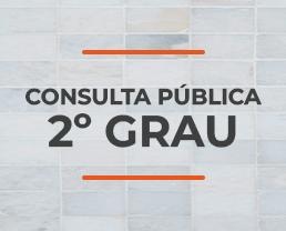 Banner do sistema de Consulta Pública do PJE 2º Grau